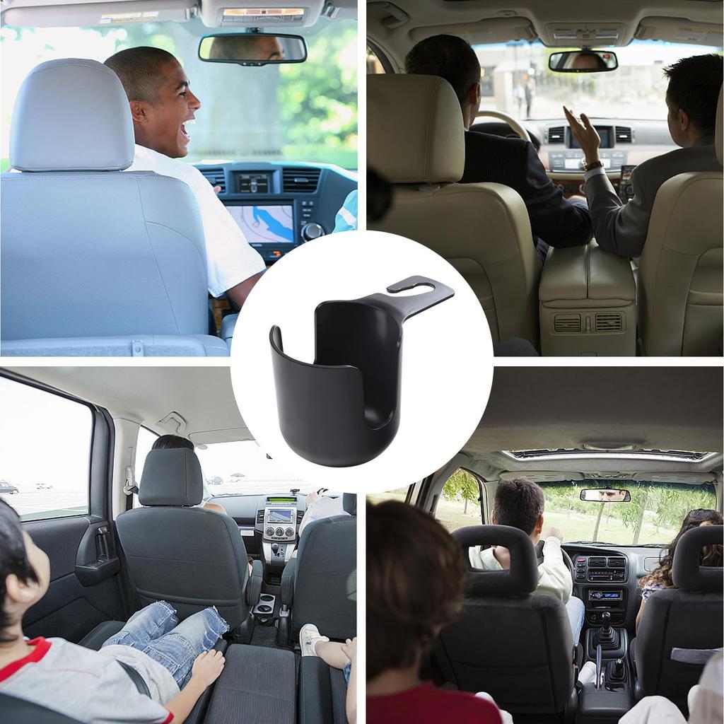 Backseat Cup Holder - Easy To Hang Headrest Cup Holder | Multifunctional Backseat Organizer