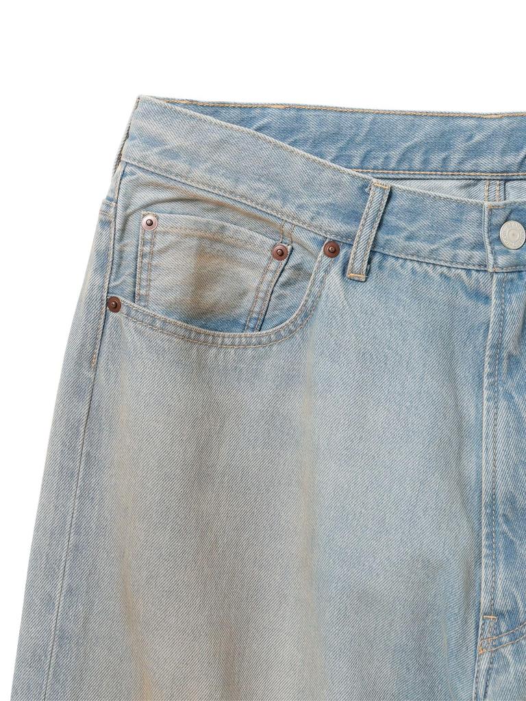 Beams Wijde Pasvorm Jeans Maat 11210299791 Herenbroek, MID_BLUE, L,