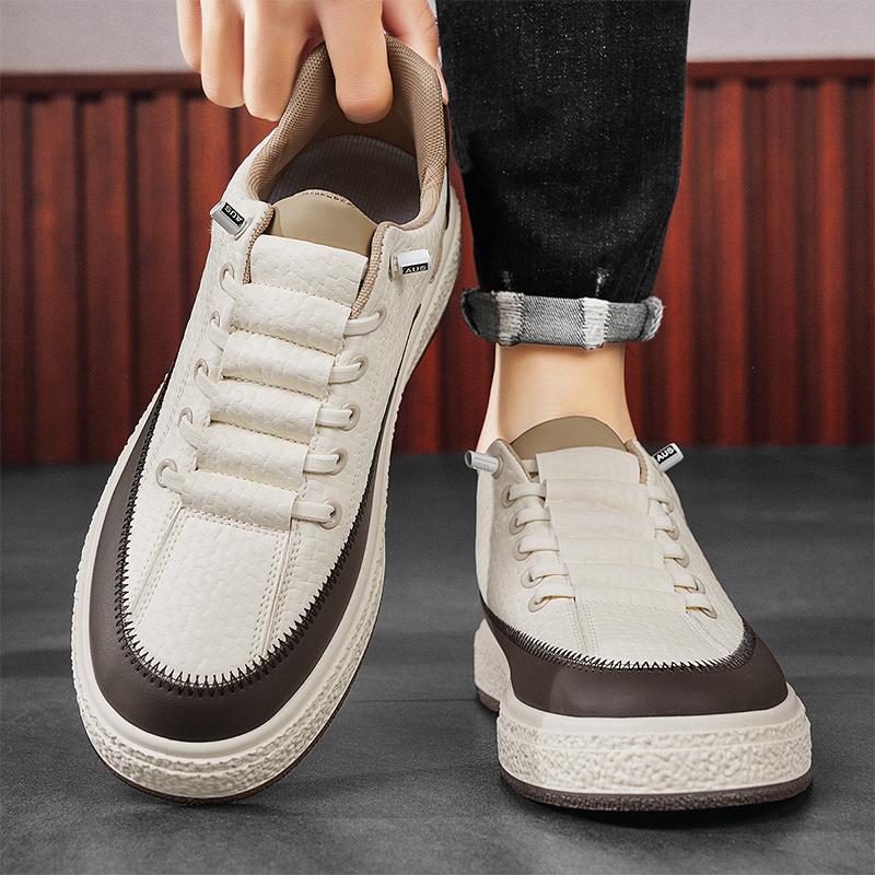 Lato Nowe Męskie Buty Sportowe Casual Modne Buty Deskorolkowe Wygodne Outdoor Nie Podrażniające Wszechstronne i Łatwe w Noszeniu