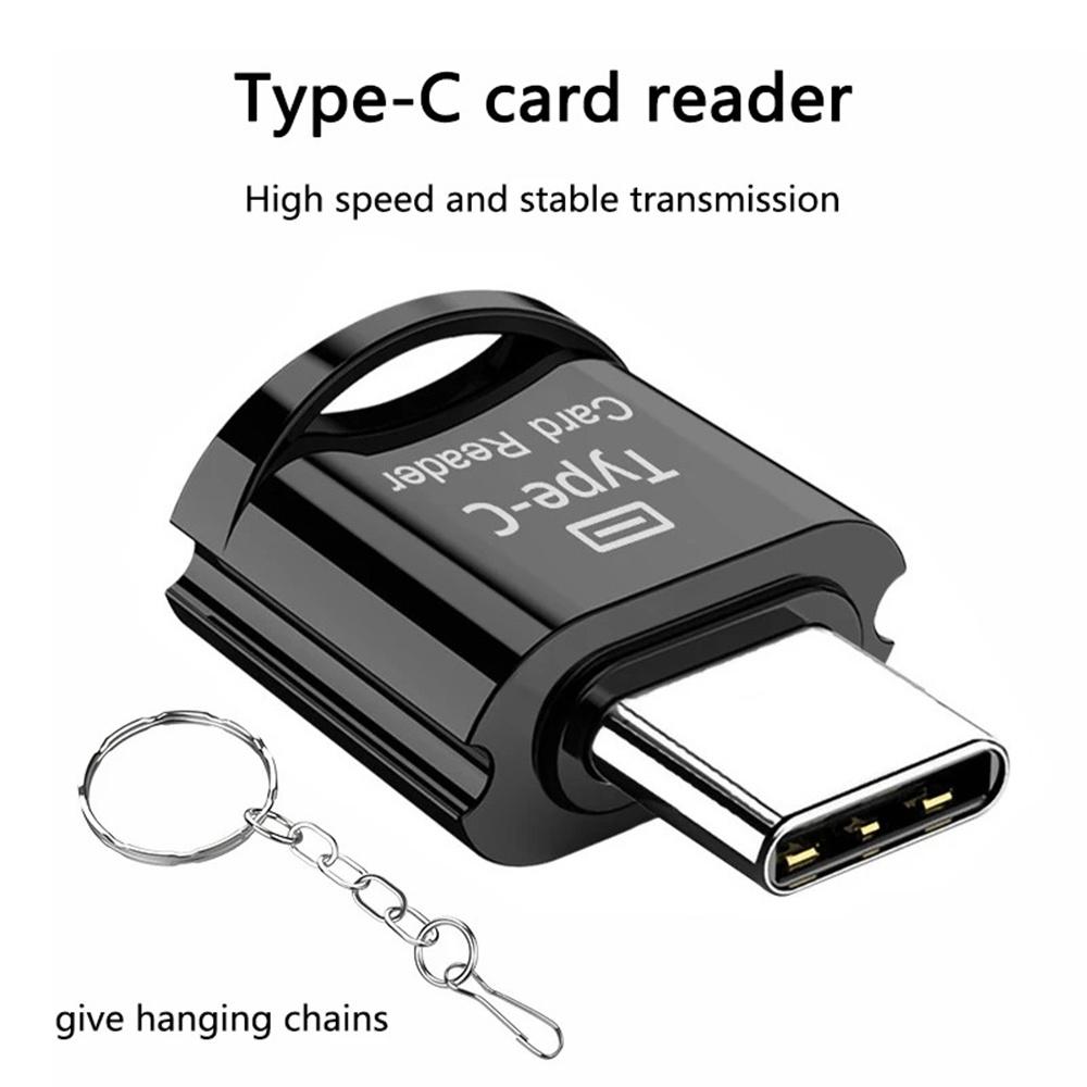 

Адаптер Type-C на Micro-SD TF OTG Смарт Картридер USB3.0 Флеш-накопитель Адаптер Micro USB на Micro-SD Для Xiaomi Samsung чёрный