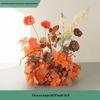 Retro Pastoral Artificial Autumn Flowers for Home, Hotel, Mall, and Outdoor Decor