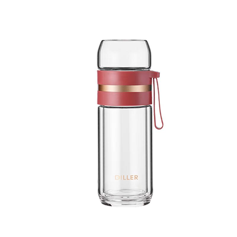 Dileber Business Glass Water Bottle
