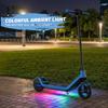 Elektrische Step voor Kinderen Leeftijd 8-12, 16 KM Bereik, Max. Snelheid 16KM/U, 6.5" Ultralichte Elektrische Step voor Kinderen met Kleurrijke Sfeerverlichting - Blauw