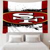 Vintage 49ers Football Quick-Dry Tapestry Hanging for Bedroom,Livingroom, Playroom,Decor Art Room Wall Tapestry Holiday and Birthday Gifts