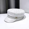 Fashion Lace Women'S Lace Beret Cap Vintage Sun Protection Baker Boy Cap Breathable Mesh Sailor Beret Cap Women
