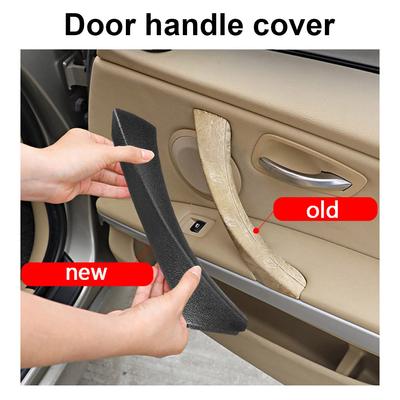 Inner Door Panel Handle Pull Trim Cover Car Inner Handles Left Interior Door Handle for BMW 3 Series E90 E91 316 318 320 325 328