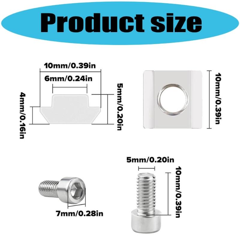 Accuracy Machined 5mm Slotted Nut with Coating Furniture Assembly Hardware for Furniture Machinery & DIY Projects