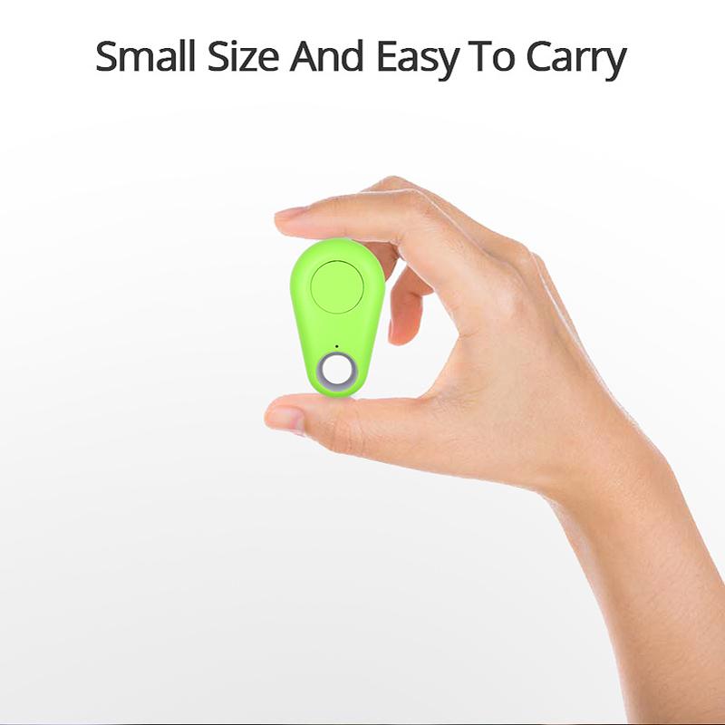 Smart GPS Tracker Mini Anti-Lost Keychain Waterproof Wireless Bluetooth Locator Tracer for Pet Kids Key Bag Wallet Phone Finder