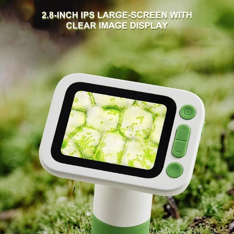 1000x Magnification Microscope Desktop & Handheld Magnifier Support PC Educational Science Toys Microscopes for Kids