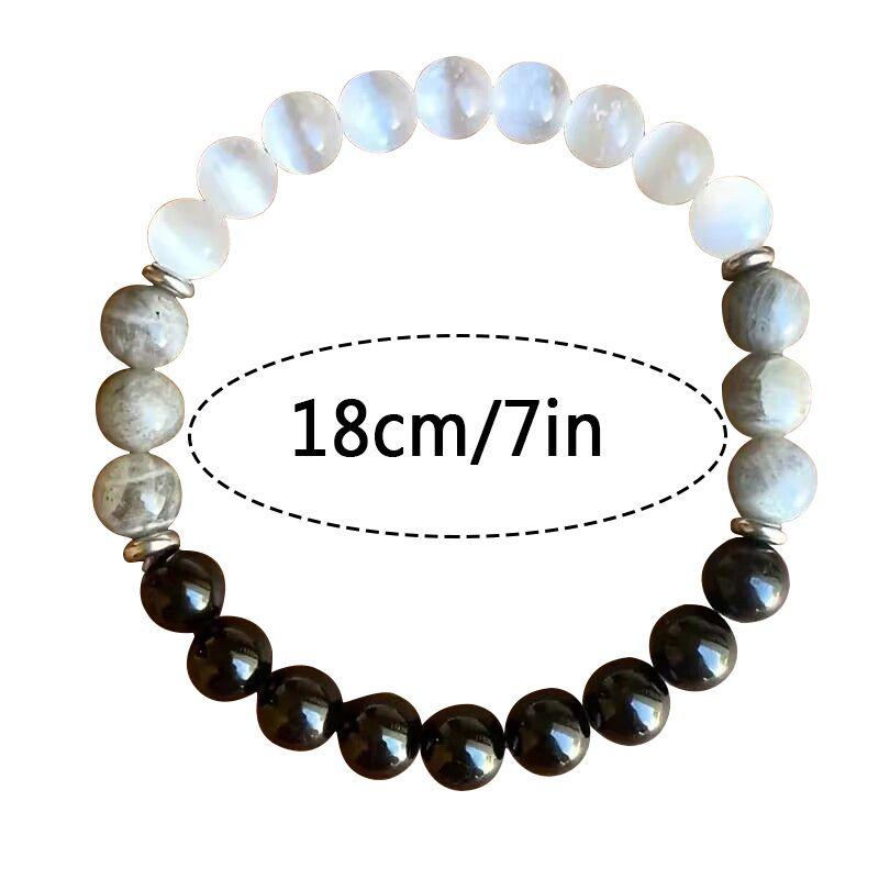 Natural Stone Protective Bracelet Brings Security, Good Luck and Health Is the Ideal Gift for Men and Women