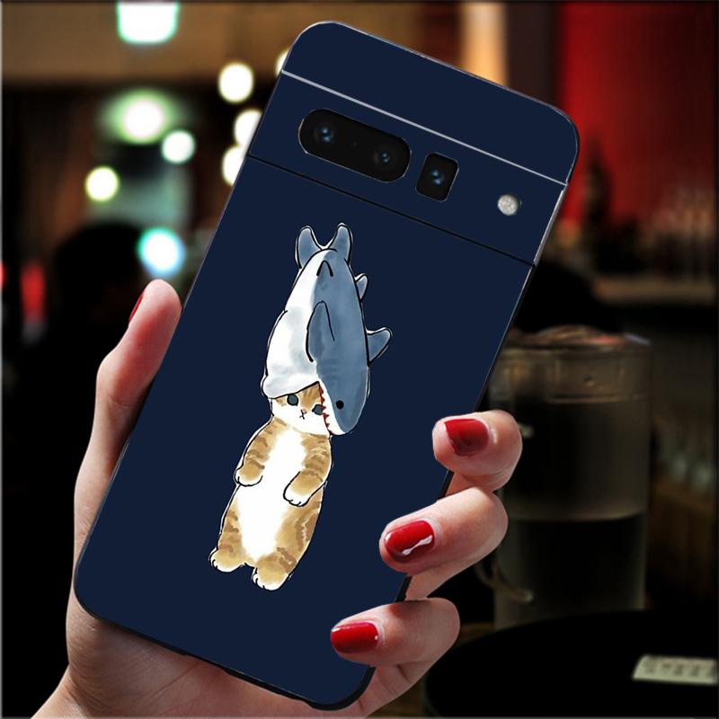 

Phone Case For Google Pixel 10 Pro 9 Pro XL 9A 8 7 6 Pro Pixel 8A 7A 6A Pixel 8 7 6 5 Ocean Whale Sharks Shark Google Pixel 5