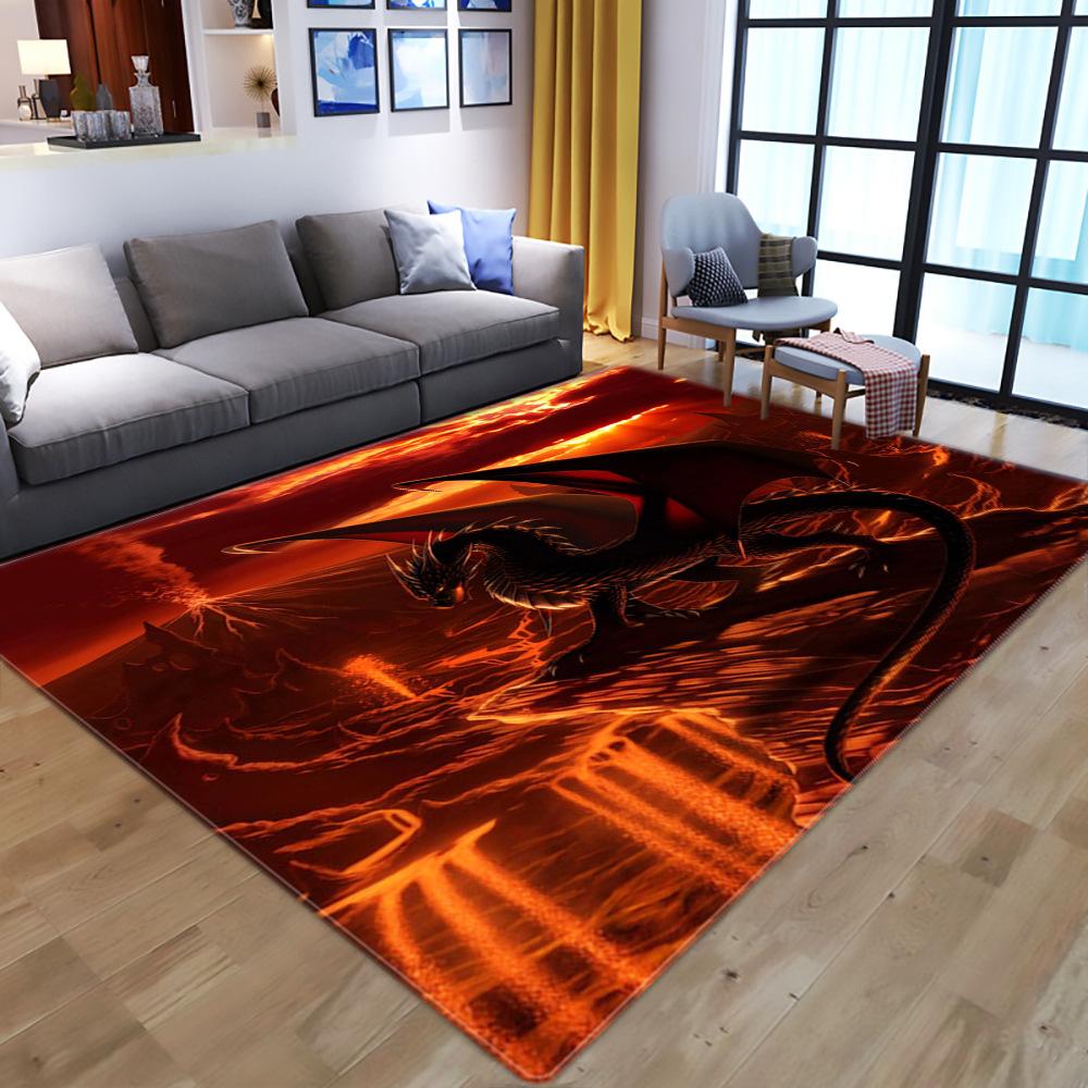Living Room 3D Printed Carpet Floor Mat Bedroom Carpet Children'S Non-Slip Crawling Carpet Floor Mat