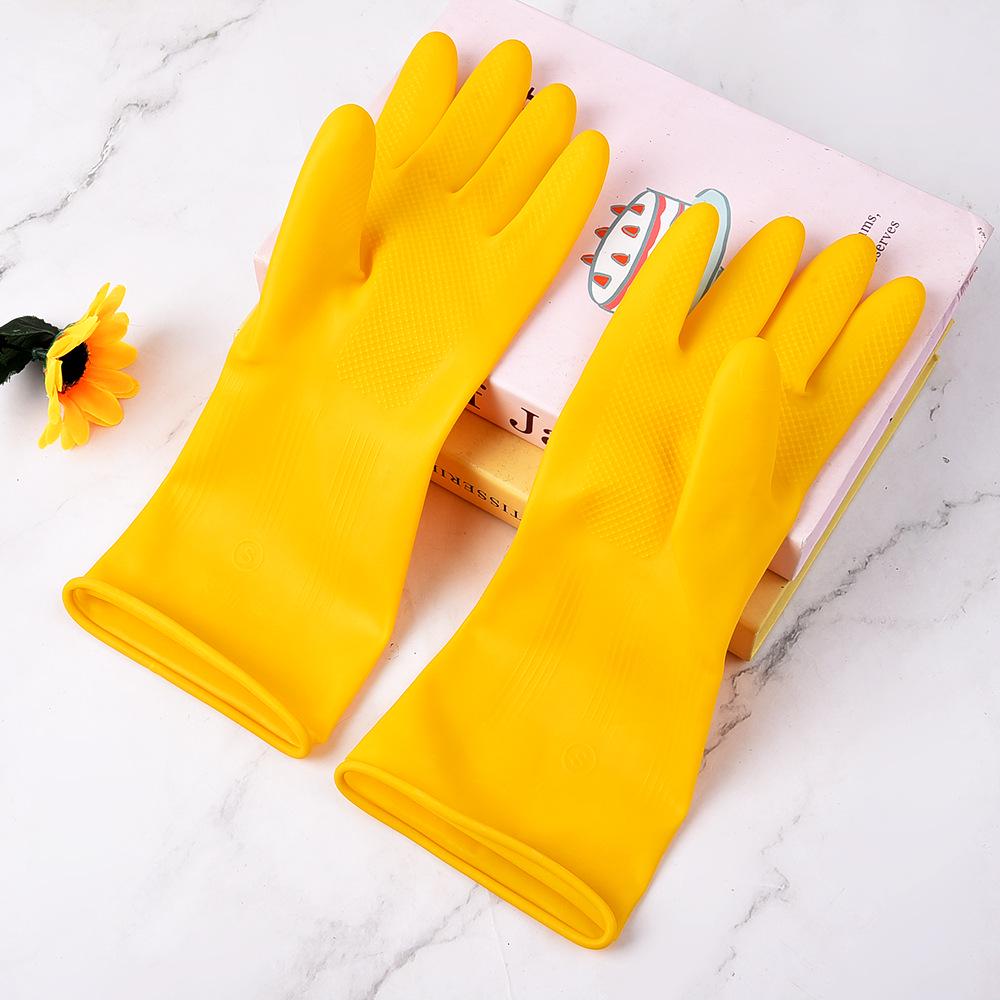 Southeast Asian Non-slip Latex Dishwashing Gloves