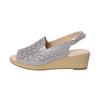 Vainer Women S Comfort Sandal Blue 354c