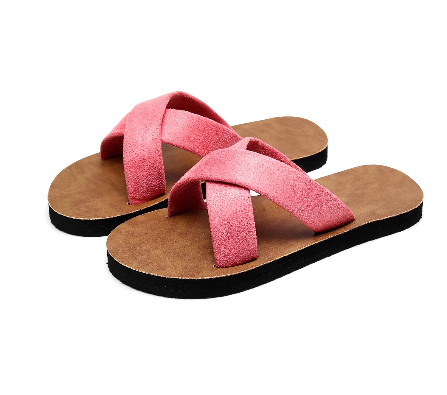 

Women Summer Home Slippers Fashion Ladies Flat Flip Flops Beach Shoes Non-Slip Bathroom Slides Indoor Zapatillas De Mujer