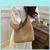 Stylish Trendy Woven Tote Bag For Women 2024 New Summer Casual Chic Handbag