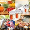 Creative 5 In 1 Seasoning Jar Household Moisture-Proof Spice Rack Outdoor Camping Seasoning Bottle Kitchen Gadget