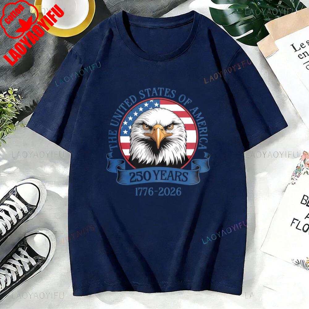 USA 250th Anniversary Shirt The United States of America 1776 2026 TShirt Creative Outdoors Women Tops Graphic T Shirts S