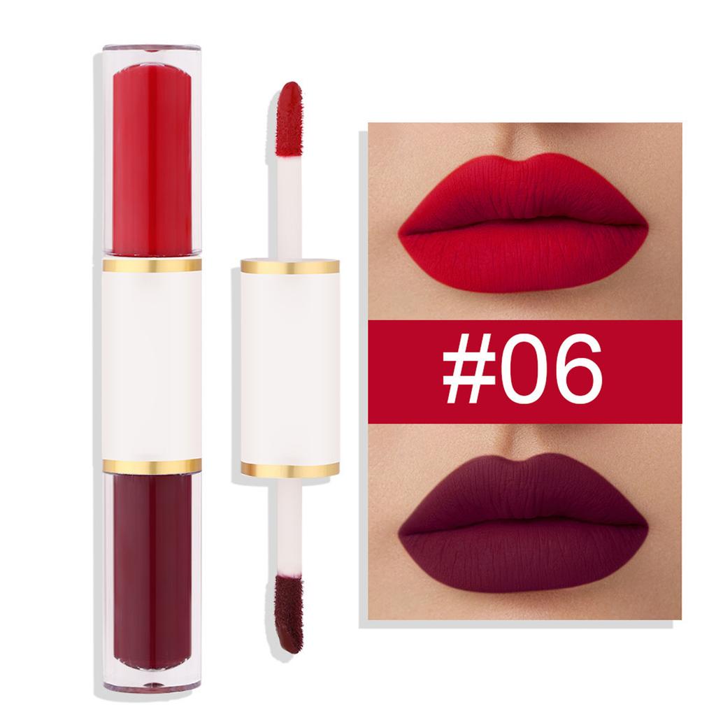 Long-Wearing Water-Resistant Matte Lip Gloss – Dual-Ended, Full-Coverage Transfer-Resistant Formula for Everyday Wear