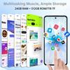 OUKITEL C68 Telephone Portable 24Go+512Go Écran 7.2" 120Hz 6000mAh Smartphone Android 15 64MP+8MP Double SIM 4G/Face ID/NFC Jaune