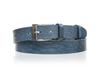 LIC30-0 NAVY 110 Leather Belt REGULAR + CERTIFICATE