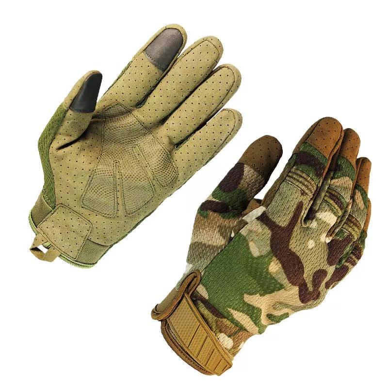 Men Women Multicam Tactical Gloves Antiskid Army Military Bicycle Airsoft Motorcycle Shoot Paintball Work Gear Camo Full Finger