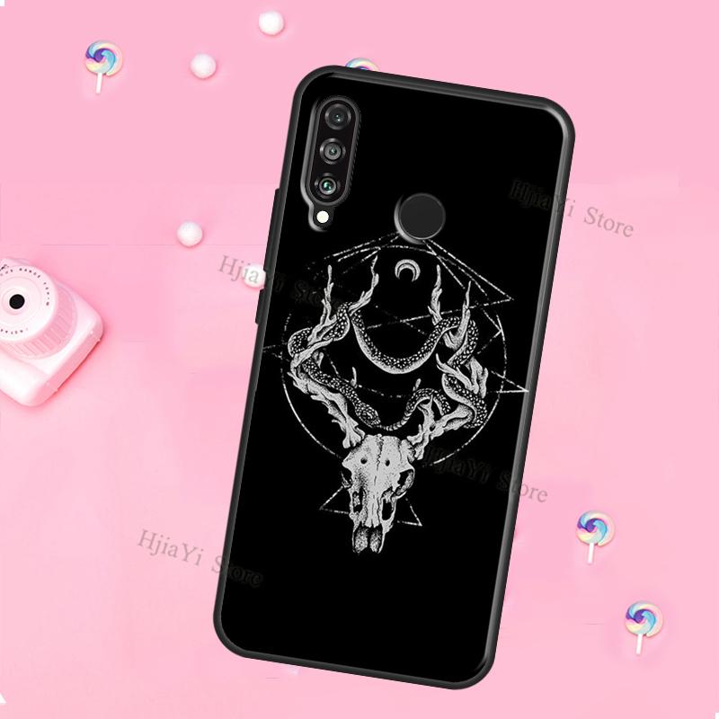 Devil Satan For Huawei Honor Magic 5 Lite X8 X9 X8a X9a 50 70 P20 P30 P40 P50 P60 Pro P Smart 2019 Case