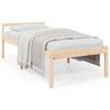 Vidaxl Bed For Seniors, 75X190 Cm, Solid Pine Wood