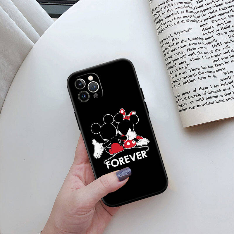RT57 Mickey Minnie Mouse Case for Samsung Note 20 10 S25 S26 Plus Ultra Lite FE A51 A52 A53 A71 A72 A73 M20 M30 M21 M31 M51 A11 A70 A56 A26 A27