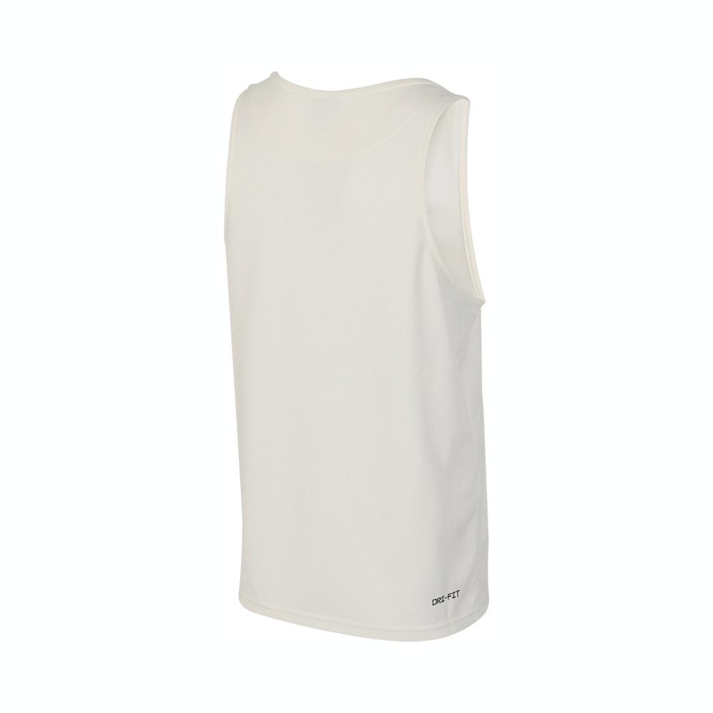 Nike Tank Tops Women's White Crew Neck Moderate Straight Fit FB7987-110