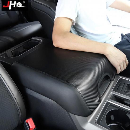 Car Armrest Box Cover Protector Seat Armrest Cushion Pad For Ford F150 Raptor