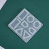 Poppy DIY Crystal Epoxy Mold for Polygon, Rectangular, and Round Earrings