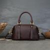 Johnature Women's Handbag Genuine Leather Retro Large Capacity Pillow Bag Commuting Versatile Cowhide Shoulder Bags