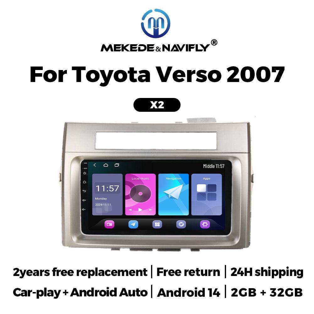Toyota Verso 04-09 Android GPS Navigation MP5 Player