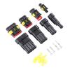 Wasserdichte Kfz-Elektroverbinder Autoanschlüsse Schnellverbinder Kabelbaum Drahtstecker-Set