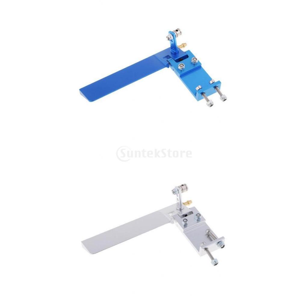 Buy 2x Aluminum Alloy 95mm RC Boat Rudder Water Pickup Absorbing