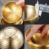 304 Stainless Steel Threaded Rice Bowl Dough Round Soup Double Layer Insulated Ramen Bowls Home Tableware Kitchen Accessories