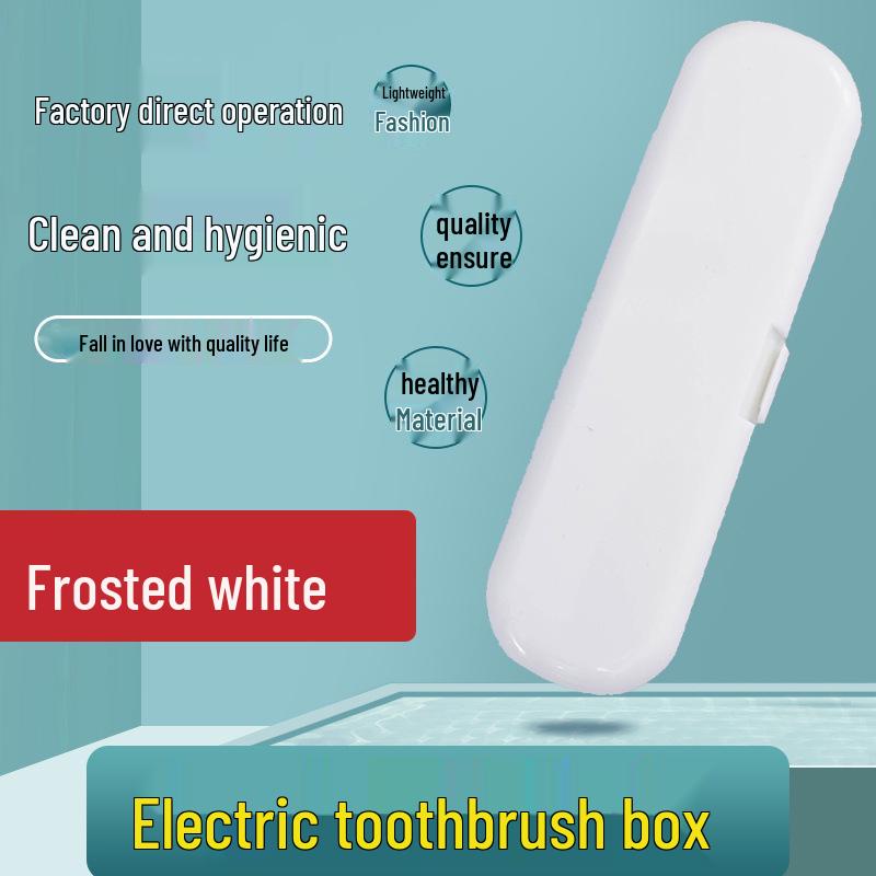 Portable Travel Storage Case for Universal Electric Toothbrushes Compatible with Xiaomi, Philips, and Oral-B