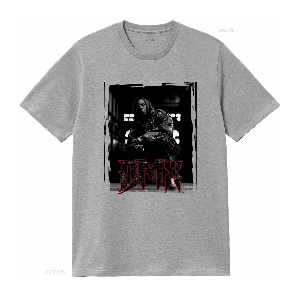 Vintage inspiriertes DMX T-Shirt 90er Retro Earl Simmons Hip Hop Rap vintage Dehnbares weiches Oberteil für den Alltag Stylisch