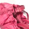 PRADA Shoulder Bag Bag Logo ribbon 2WAY bag Hand Bag Nylon pink