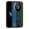 ABEEL Für Huawei Mate 80 Pro Max Magnetische Hülle Mikroprägung 6D Gedruckt PC TPU Aluminiumlegierung Leder Handyhülle
