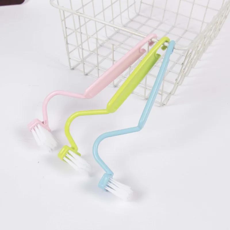 Toilet Brush Useful Things for Kitchen S Shape Karcher Portable Dish Soap Car Cleaning Tools Inclined Handle Bathroom Supplies