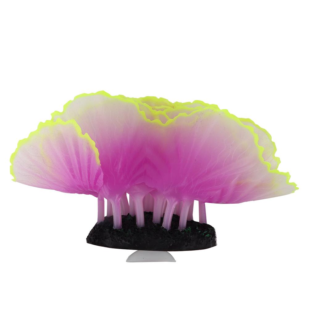 Akvarium Fluorescerende Salatkorall Dekorasjon Simulering Marine Planter Akvarium Landskapsforming