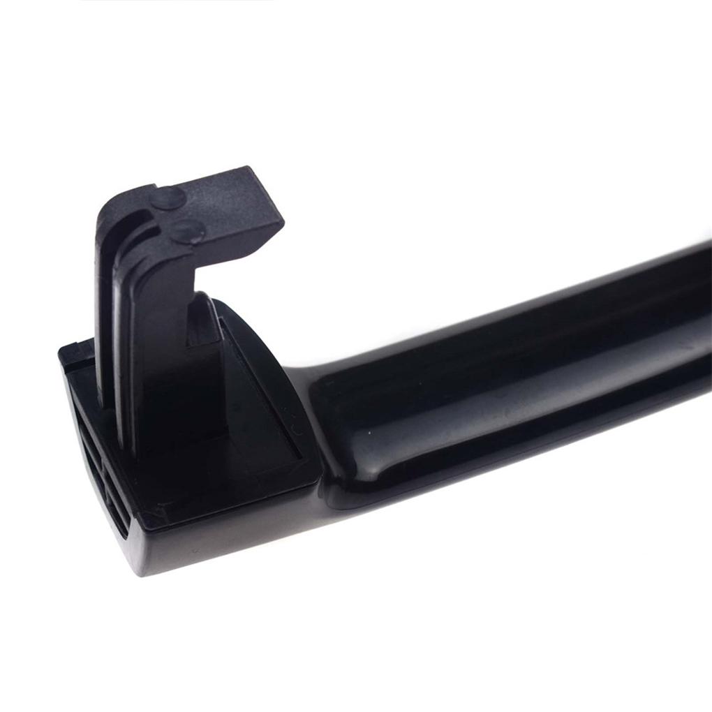 4pcs Sturdy Car Decorative Accessories Exterior Door Handle Cover In Black Black Appearance Is