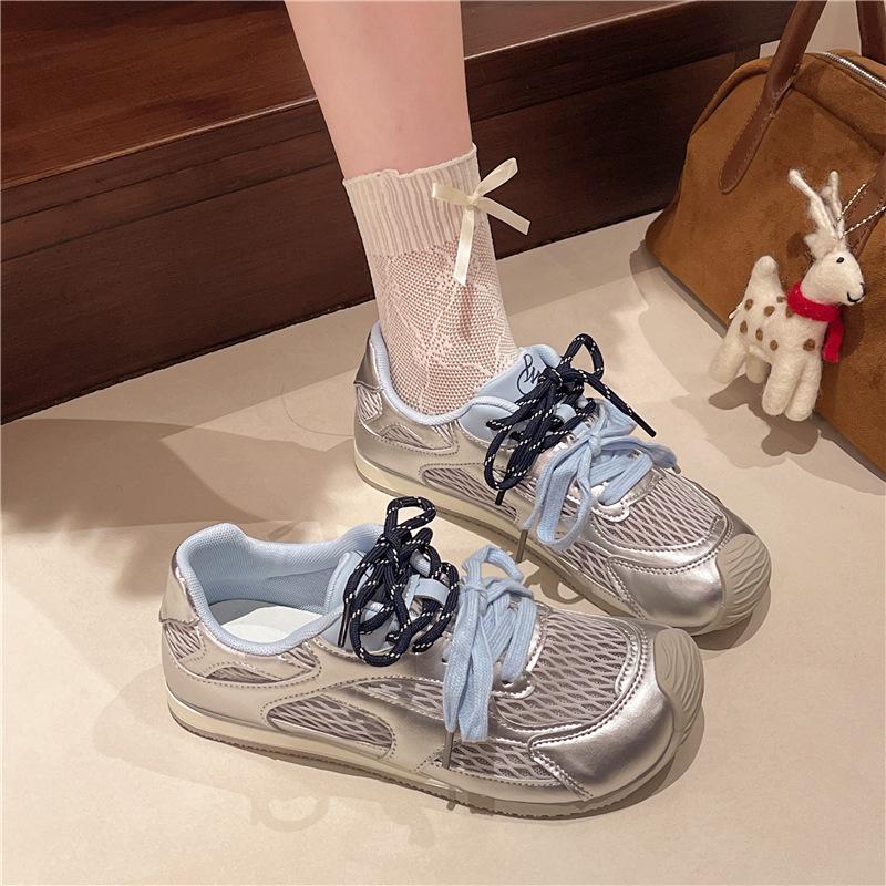Women's summer new mesh breathable casual child light running sneakers single shoes
