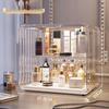 Handun Transparent Desktop Cosmetic Organizer