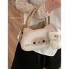 Korean cute cartoon kitten handbag women's 2025 new fashion niche one-shoulder messenger bag one-piece delivery