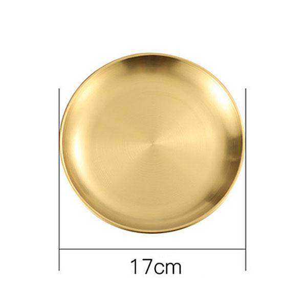 

Металлическая круглая тарелка для кемпинга, нержавеющая штабелируемая тарелка для сервировки еды, салата, фруктов, десерта, закуски, домашняя тарелка для ужина на открытом воздухе