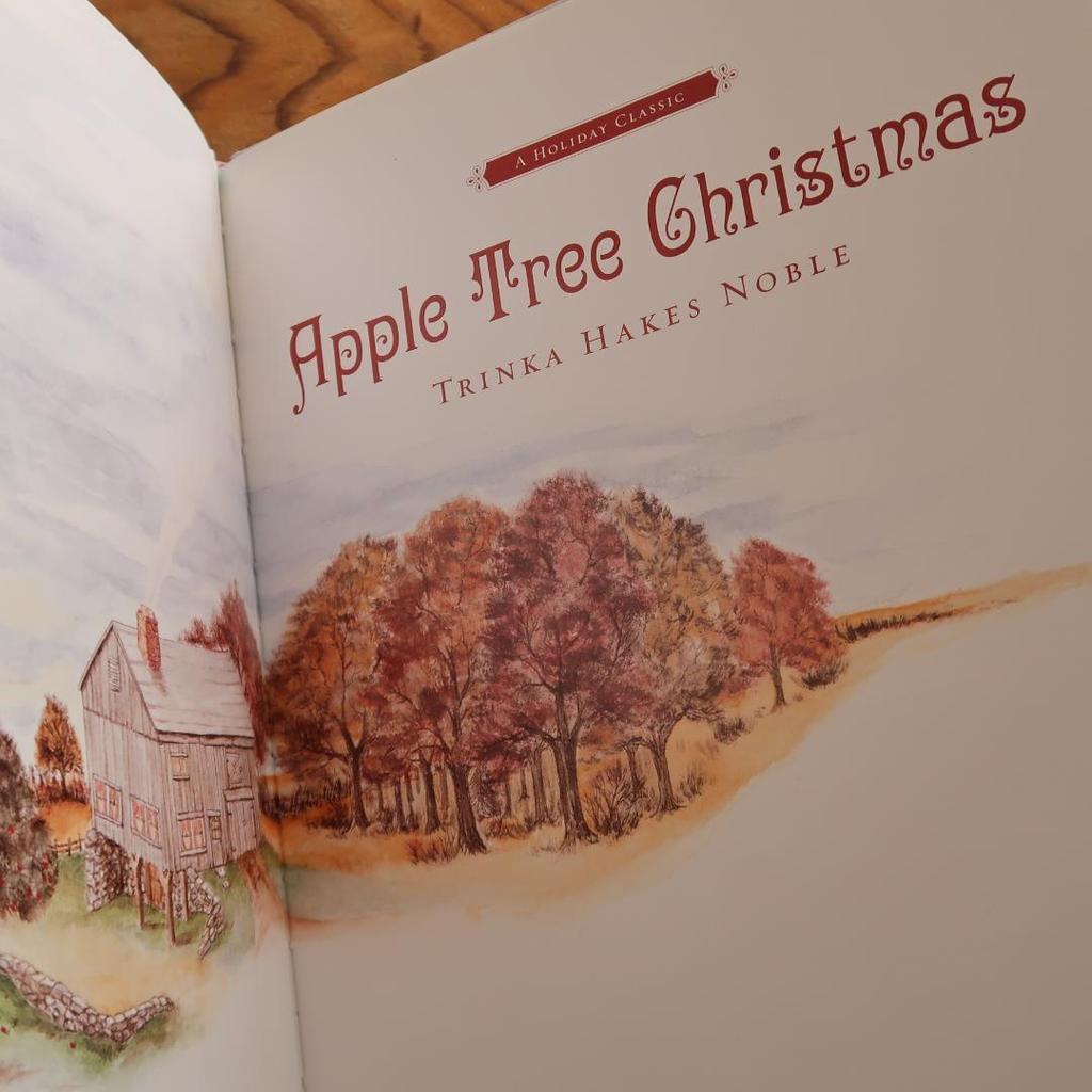 [USED] Sale! Foreign Books Apple Tree Christmas Trinca Hayks Noble