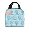 Custom Hatsunes Anime Mikus Insulated Lunch Bag for Camping Travel Manga Waterproof Thermal Cooler Lunch Box Men Women